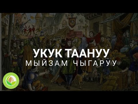 Видео: Нурлан Исмаилов - 04 - укук таануу мыйзам чыгаруу