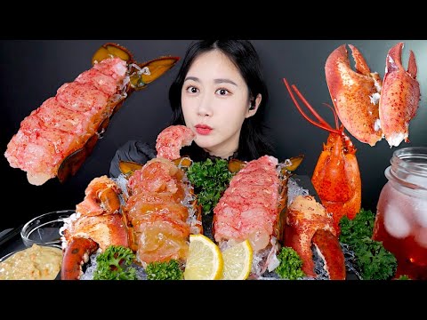 Видео: МУКБАНГ Сашими Из Лобстера | Real Sound MUKBANG | ASMR | EATING SOUND