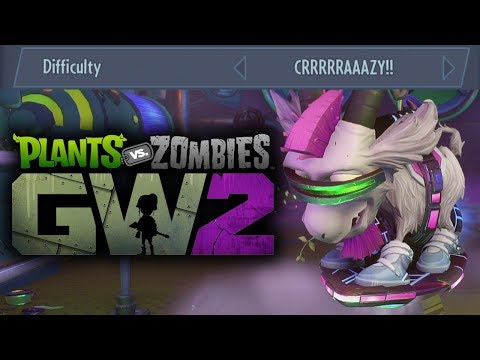 Видео: Прохождение Plants vs Zombies Garden Warfare 2 - Козлик (Hover Goat 3000) против Crazy Graveyard Ops
