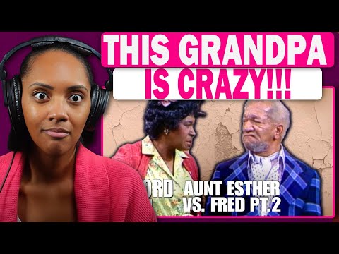 Видео: ПЕРВАЯ РЕАКЦИЯ НА | Тётя Эстер против Фреда | Сэнфорд и сын, ч. 2
