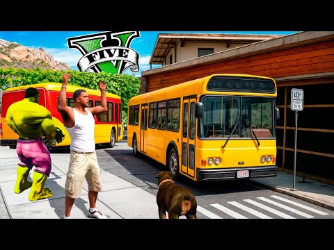 Видео: ФРАНКЛИН ӨЗ ҮЙІНДЕ АВТОБУС СТАНЦИЯСЫН АШТЫ (GTA V)