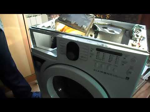 Видео: Разборка стиралки Samsung Diamond 6kg, замена крестовины   Часть первая