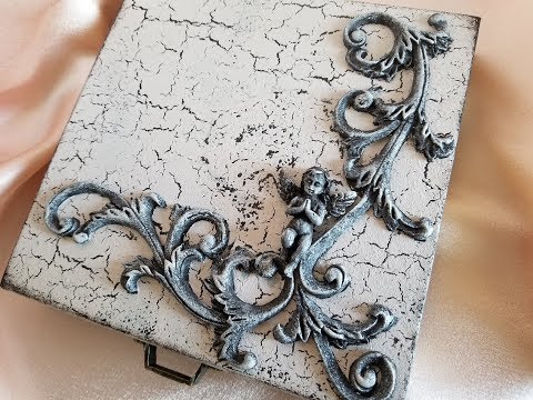 Видео: Превращаю коробку от конфет в элегантную шкатулочку. DIY.  Box of candy boxes.