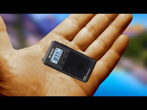 Видео: Самое Маленькое Радио с AliExpress! Супер Мини Радиоприемник Retekess TR103 Обзор и Сравнение с V115