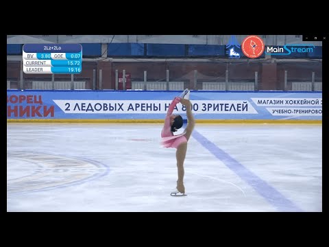 Видео: Виктория Калмыкова, 03.11.2022 Первенство школа Сокольники, 1юн, 1 место (41.94)