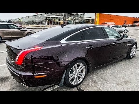 Видео: Подешевевший авто миллионера! Самый роскошный Jaguar XJL!