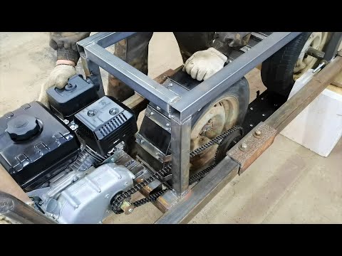 Видео: Снегоход из Rust / Гусеница и двигатель
