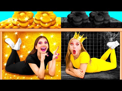 Видео: Секретный Домик Под Кроватью | Богатая vs Бедная Смешные Моменты от Funny Funny