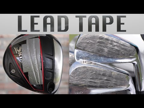 Видео: СВИНЦОВАЯ ЛЕНТА / КУДА ЕЕ НАКЛЕЙКАТЬ НА КЛЮШКИ ДЛЯ ГОЛЬФА?