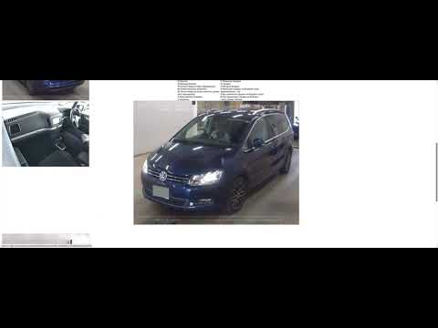 Видео: 3-ий день. VW SHARAN(СTHA) до 1 млн. р. Торгуем на аукционе Японии.