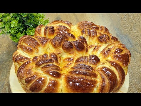 Видео: С тех пор, как я научилась этому методу, я пеку этот хлеб каждый Новый год. Это так вкусно, все в