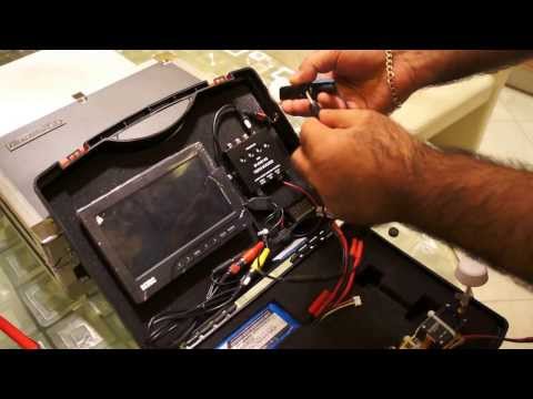 Видео: Наземная станция в сборе (камера, видеосистема, монитор) "FPV из коробки!"