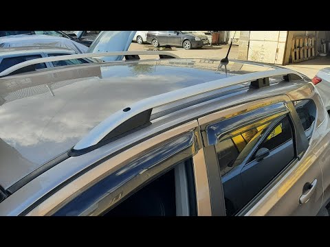 Видео: Рейлинги на крышу Nissan Qashqai, установка