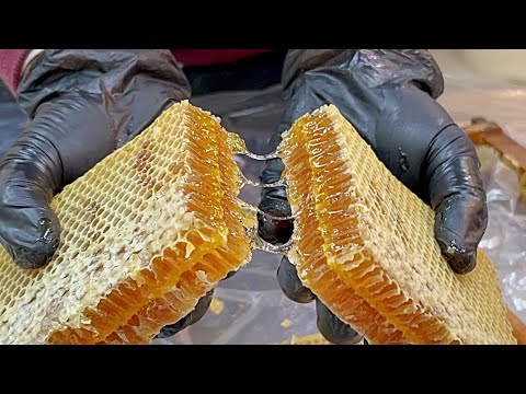 Видео: Популярная еда Тайчжуна! Очередь за запеченными грушами из белого нефрита была ошеломляющей.