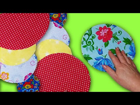 Видео: Зачем я нарезала 29 кругов? Вы только взгляните, что получилось! Утилизация остатков ткани