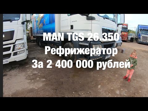 Видео: Купили Ман. Обзор MAN TGS 26.350 2012г. Рефрижератор, Грузовик Тестя!