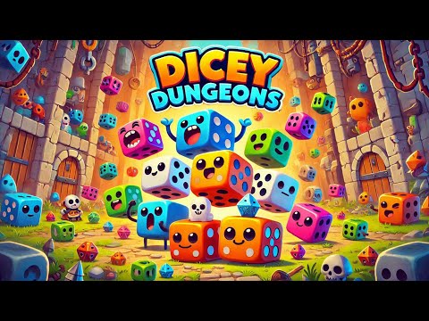 Видео: Раскидаю судьбу на кубиках. Крупье руки целовал. Dicey Dungeons #1