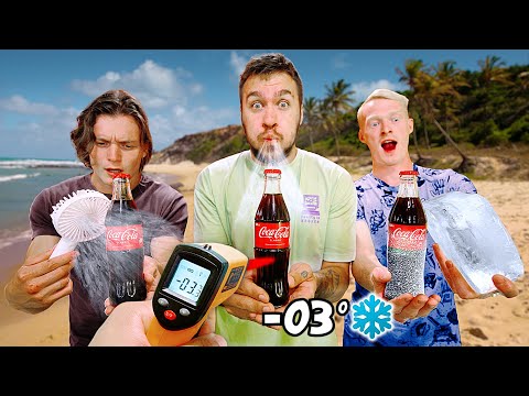 Видео: ЧЬЯ КОЛА ОСТАНЕТСЯ САМОЙ ХОЛОДНОЙ - ВЫИГРАЕТ!