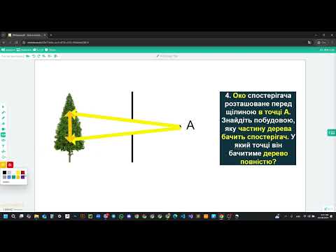 Видео: Фізика 9 клас. Видимість предмета через щілину