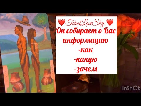 Видео: ОН СОБИРАЕТ О ВАС ИНФОРМАЦИЮ У КОГО КАК И ЗАЧЕМ!? 🥸🧐#тароонлайн #таро #тарогадание