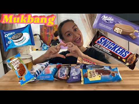 Видео: MUKBANG🍫МОРОЖЕНОЕ СНИКЕРС, ОРЕО, МИЛКА🍨ВЗРОСЛЫЕ ПОДРУГИ, ДРУЗЬЯ МУЖЧИНЫ, ФЕМИНИЗМ 🤪