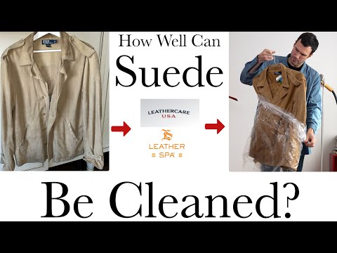 Видео: Эксперимент по чистке замши: сможет ли профессиональный чистильщик отремонтировать эту грязную ку...