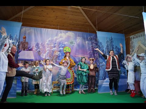 Видео: Рождественский спектакль ГУСИ-ЛЕБЕДИ Товарищево 2022