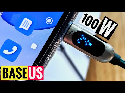 Видео: BASEUS 100 Вт 🔥 Кабель USB Type-C на Type-C с дисплеем ✅ 🔥 ✅