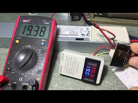 Видео: Зарядка з серверного БЖ (75А), бреше амперметр.