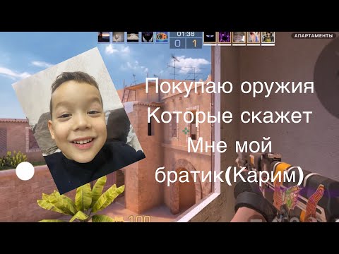 Видео: Покупаю оружия которые скажет мне мой братик