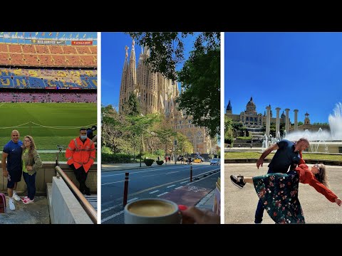 Видео: (SUB) Пътуване до БАРСЕЛОНА 🇪🇸 - Ден 1 / Travel to BARCELONA 🇪🇸 - Day 1