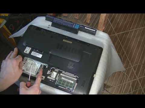 Видео: Установка SSD на ноутбук Acer Aspire 5750g.