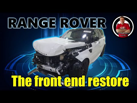 Видео: Range Rover. The front end restore. Ремонт переда.