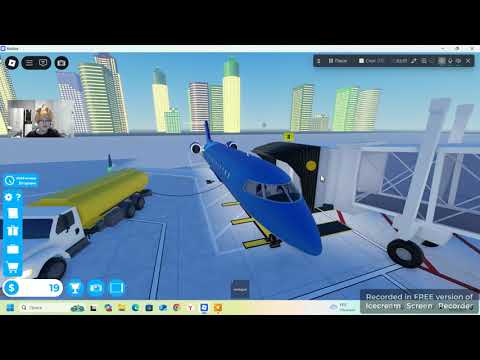 Видео: "Сам посадил самолет!" Roblox плейс Cabin Crew Simulator #3