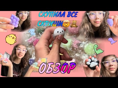 Видео: СКУПИЛА ВСЕ СКВИШИ с ВБ!!!/😱🙈МЕНЯ УНЕС УРАГАН?!🌪️☠️