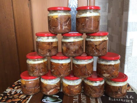 Видео: Отличная тушёнка из говядины в автоклаве по ГОСТу.