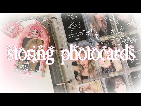 Видео: storing photocards #23 • организация биндера • billlie, tripleS, ive, stray kids & nmixx