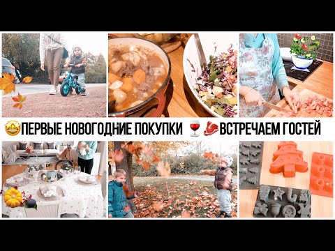 Видео: 😍ВСТРЕЧАЕМ ГОСТЕЙ И ГОТОВИМ ВКУСНЕЙШИЕ БЛЮДА🥩🍷ПЕРВЫЕ НОВОГОДНИЕ ПОКУПКИ🎄ПЕРВАЯ СТРИЖКА ЭЛИАСА 🤩