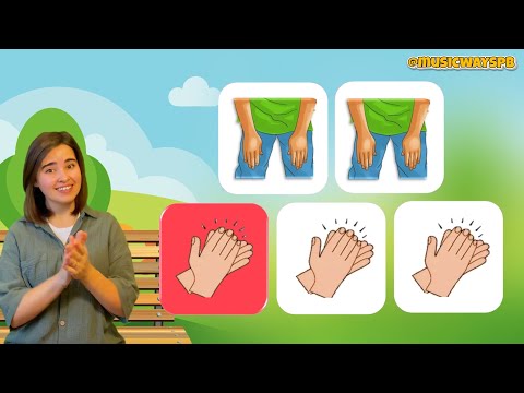 Видео: Развитие чувства ритма. МУЗЫКАЛЬНАЯ РИТМ-ИГРА для детей /Музыкальная физминутка/ Body percussion