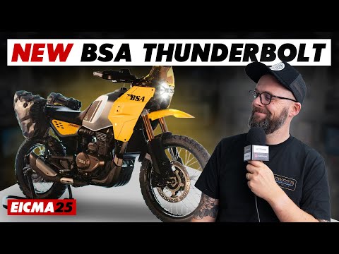 Видео: Новый BSA Thunderbolt 350 представлен на выставке EICMA: все, что нужно знать!