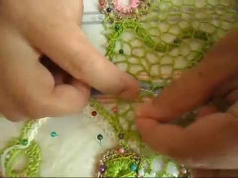 Видео: "Секреты сеточки в ирландском кружеве - 2"