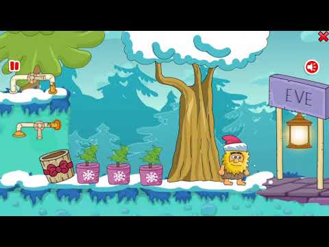 Видео: Адам и Ева: Зима(флеш)