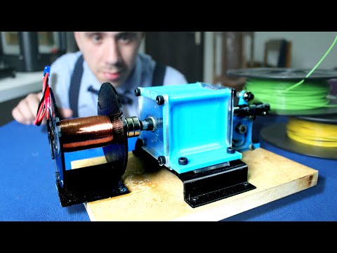 Видео: Машина для измерения землетрясений Тесла [напечатанная на 3D-принтере]