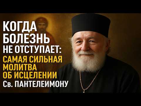 Видео: КОГДА БОЛЕЗНЬ НЕ ОТСТУПАЕТ  Самая сильная молитва об исцелении Св  Пантелеимону