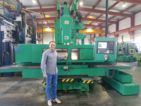 Видео: Вертикально-фрезерный станок с ЧПУ 65А60 (Аналог 65А80, 65А90)