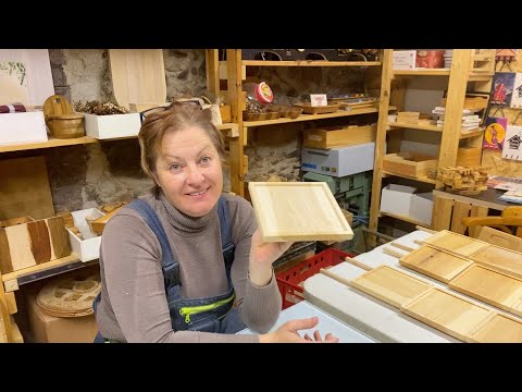 Видео: Подставки для горячей посуды Дерево плюс кафельная плитка