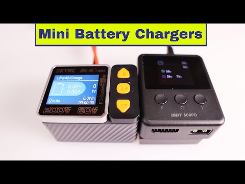 Видео: Новые технологии — Мини-зарядные устройства — ISDT 608PD и SKYRC B6AC neo