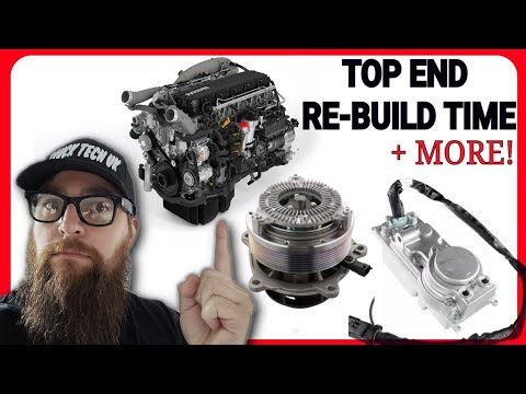 Видео: Проблемы с приводом DAF XF Turbo, капитальный ремонт верхней части MX-13 и водяной насос