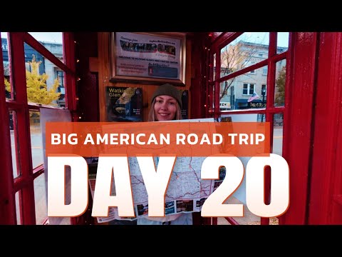 Видео: Большое дорожное путешествие по США. День 20. Уоткинс Глен (Watkins Glen)