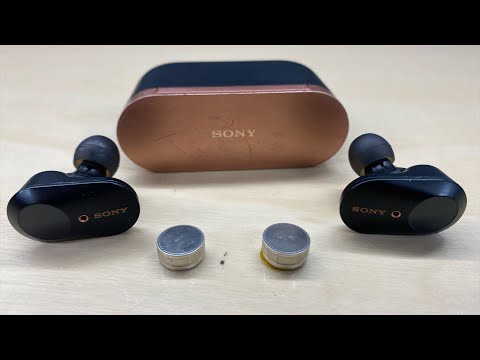 Видео: Замена аккумулятора SONY WF-1000XM3, всего 10 минут работы🤪